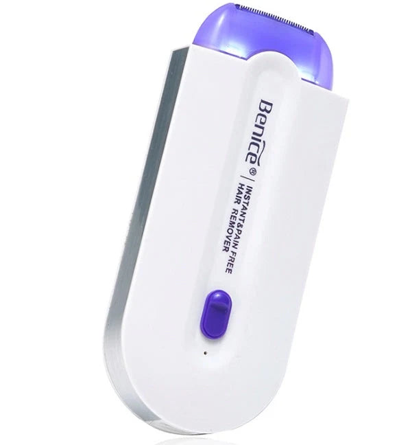 Rechargeable laser hair removal machine for smooth, hair-free skin at home.