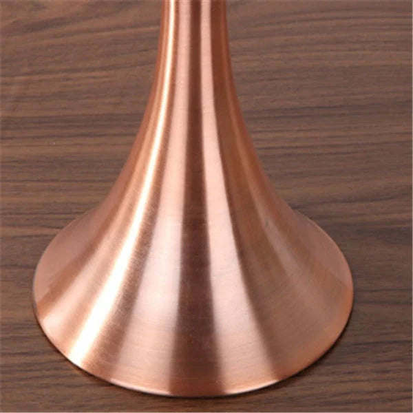 Bronze metal wine glass rack for upside-down storage, dimensions 32x26x26cm