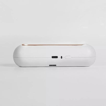 Mini USB-powered refrigerator deodorizer with ozone disinfection feature