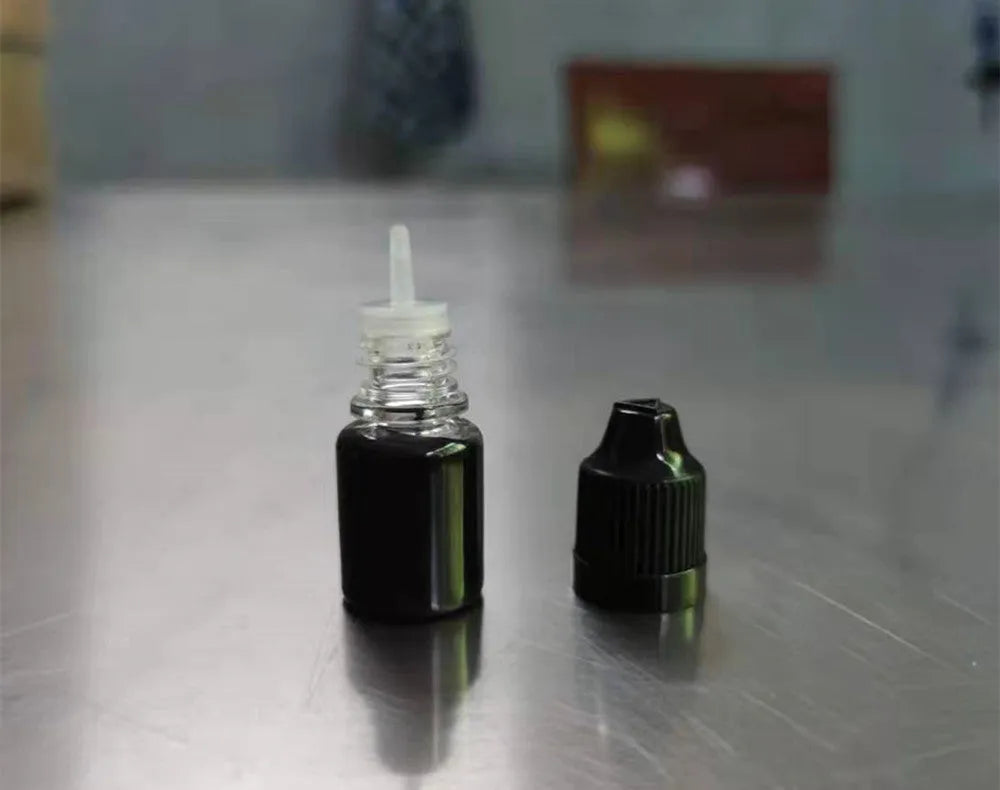 5ml black confidentiality seal ink bottle for privacy stamp with quick-dry printing oil