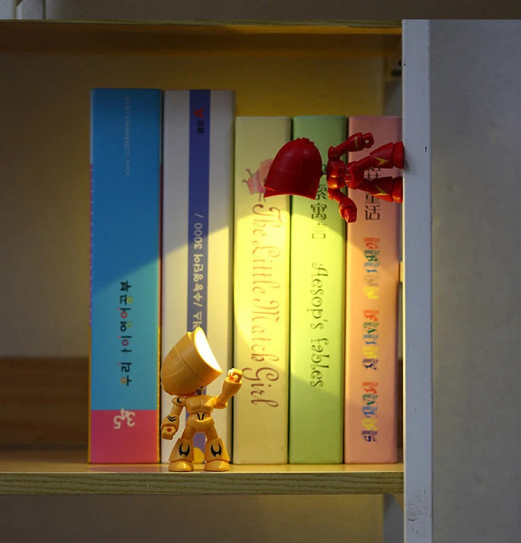 Hero War Police LED Table Lamp with adjustable arms and 360° rotatable head for kids