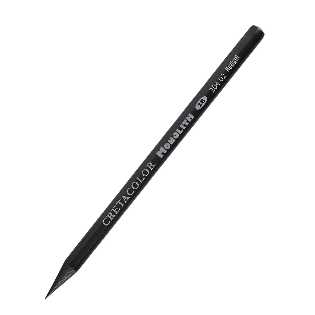 Wood-free graphite sketching pencil showing 146mm length with available hardness grades for artistic drawing