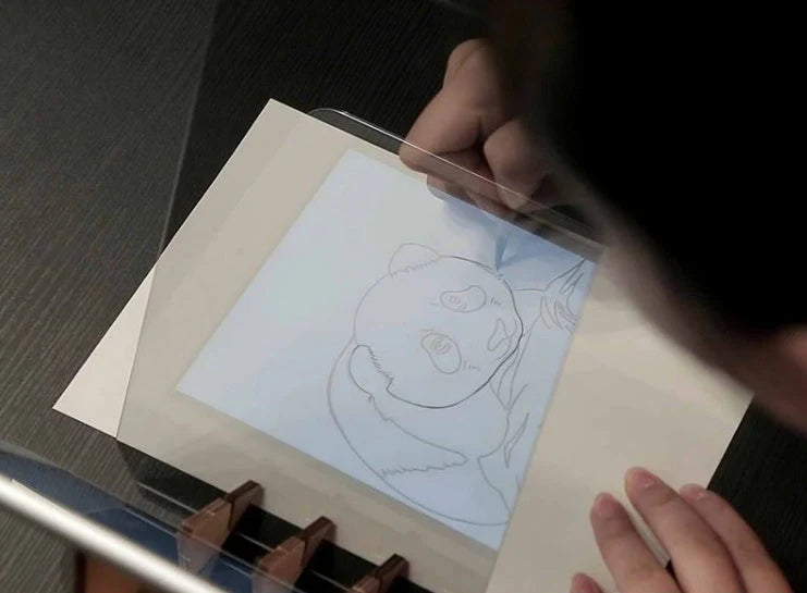 Painting Artifact Copy Board with optical imaging technology for artists