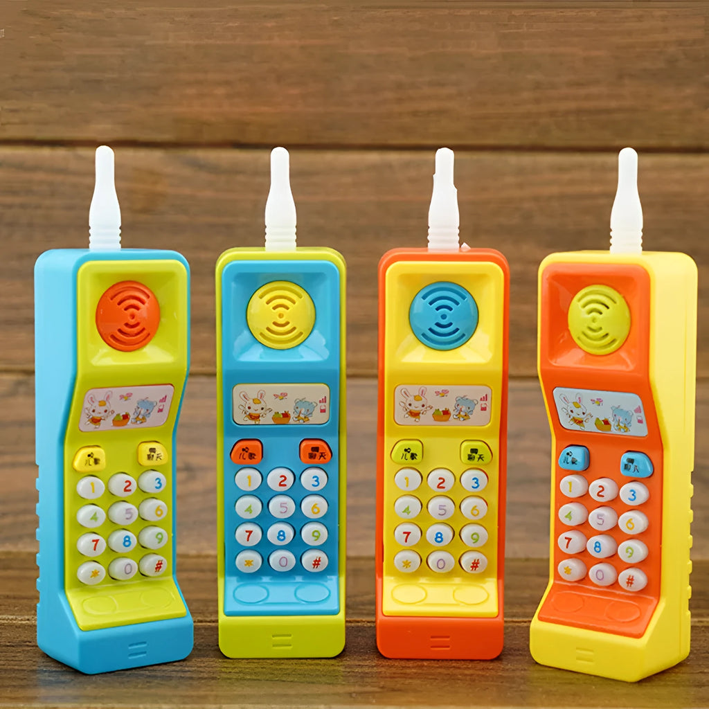 Children's battery-powered cartoon animal toy with sound and light effects for age 3+.