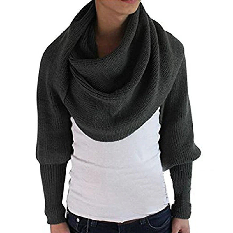 Cozy cashmere scarf sweater in a variety of colors, providing warmth and style for women