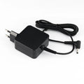Black 45W laptop power adapter with American DC connector and charging cable