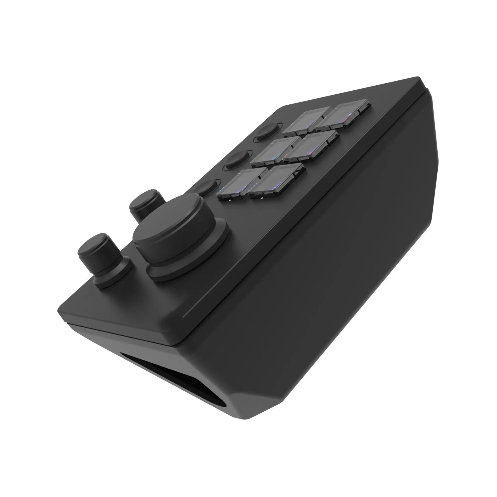 Visual Keyboard N3 black silicone keypad with long cable and mounting bracket