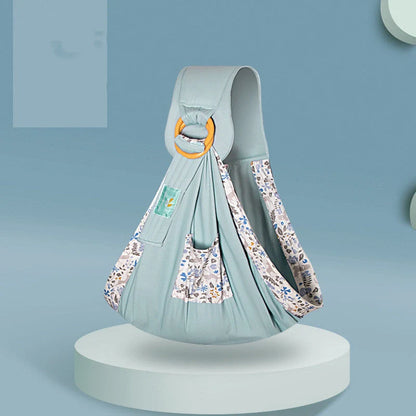 100% cotton baby carrier sling in various colors for secure, hands-free baby carrying