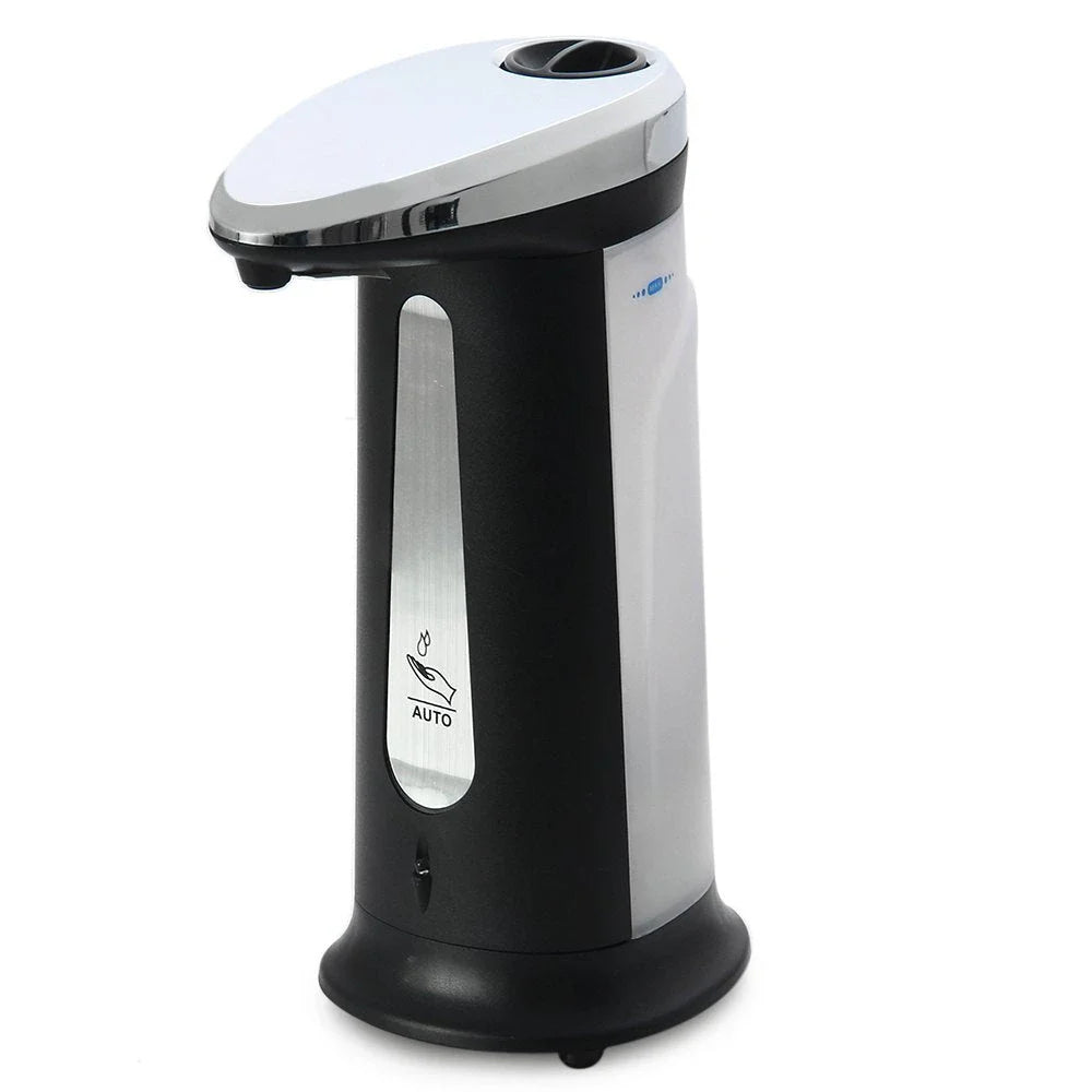 Automatic liquid soap dispenser with infrared sensor for touchless operation and 400ml capacity