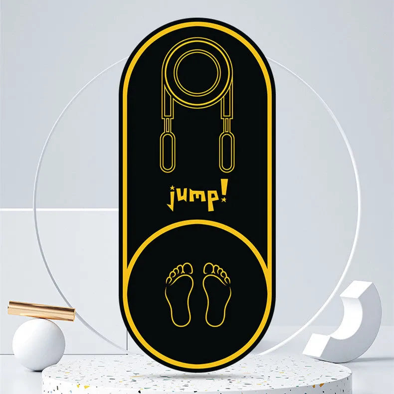Black non-slip yoga mat with 6mm thickness and faux leather surface for exercise