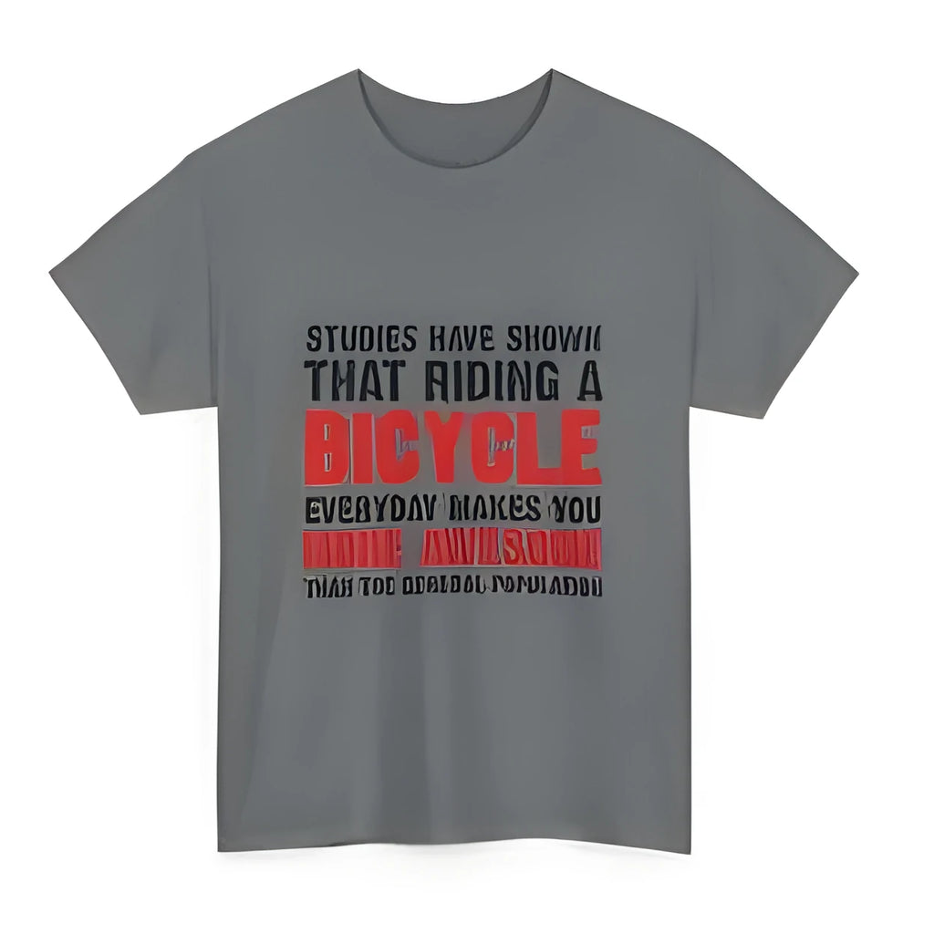 Grey women's cotton short sleeve t-shirt with printed pattern showing pullover style