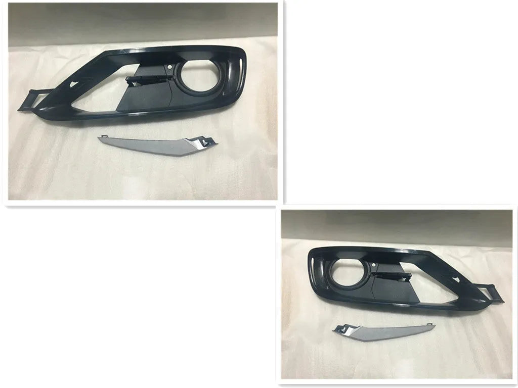 Front bumper fog lamp cover trim for BMW 3 Series F30 left and right pair fully enclosed style