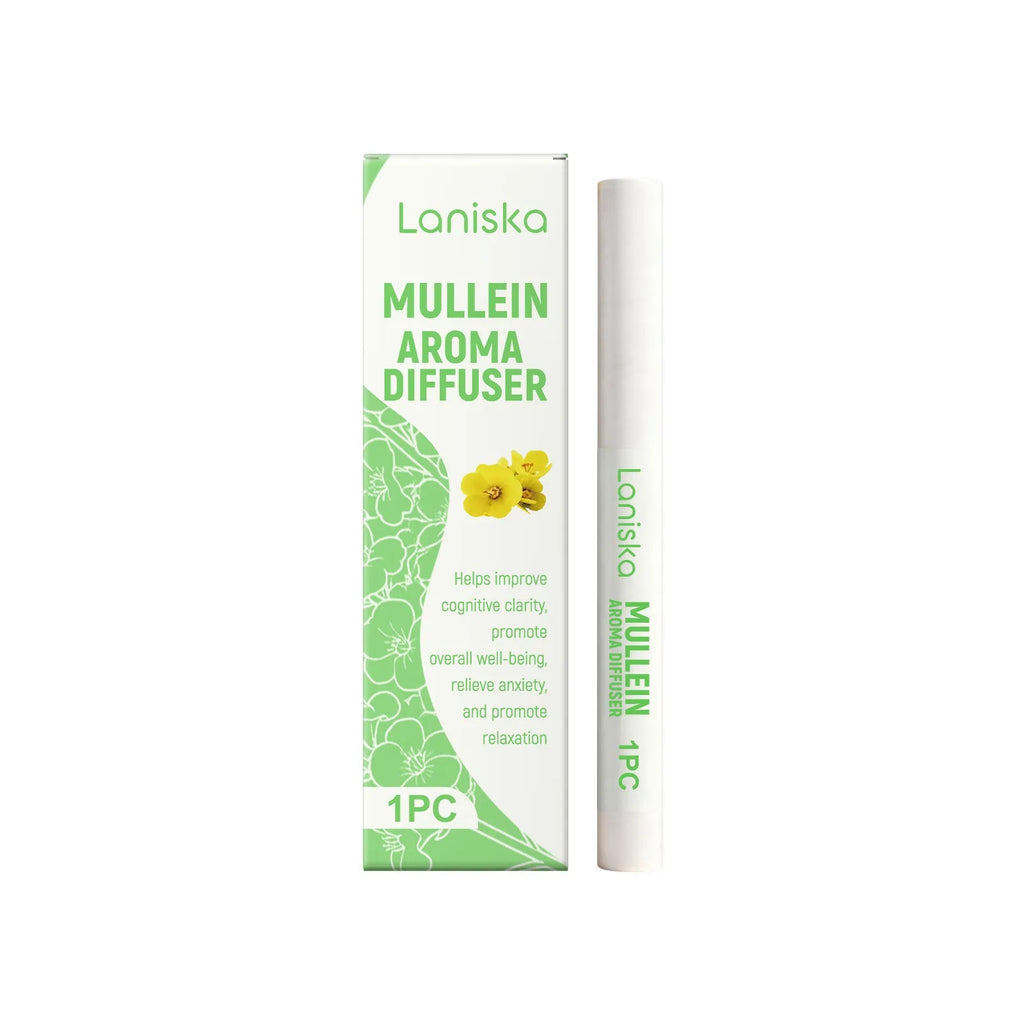 Verbascum Thapsus aromatherapy breathing stick in compact format for moisturising body care