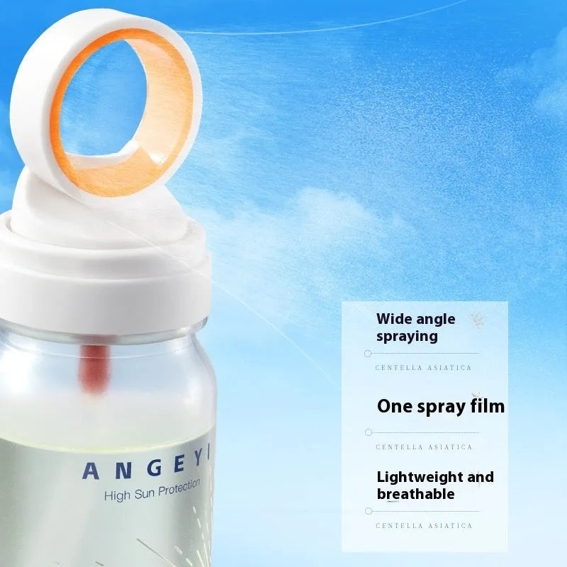 Crystal Sunscreen Spray SPF50 in 90ml bottle for UVA and UVB protection