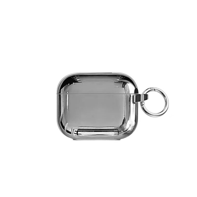 Electroplated solid colour heart pendant iPhone headphone case with matching bracelet and ring charms