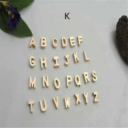 Peach Heart Shaped Letter Necklace in gold and silver finishes with alloy pendant