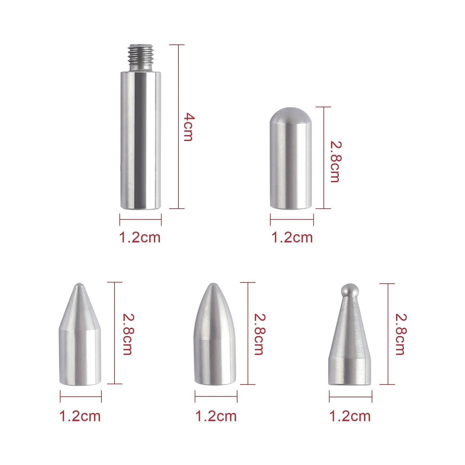 Three-piece alloy steel car dent repair tool set with a hook crowbar on a workshop bench.