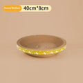 Cat scratch board and nest integrated toy in corrugated paper, round size, simple design