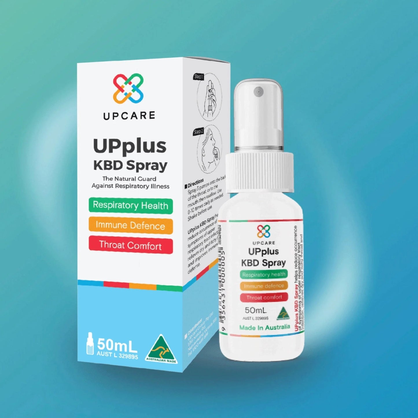 UPplus KBD Spray Oral bottle for respiratory support