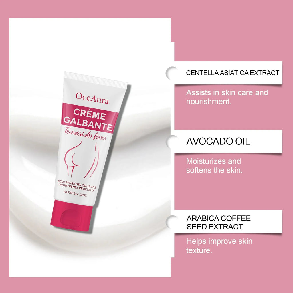 60g jar of hip and neck moisturising cream with botanical extracts