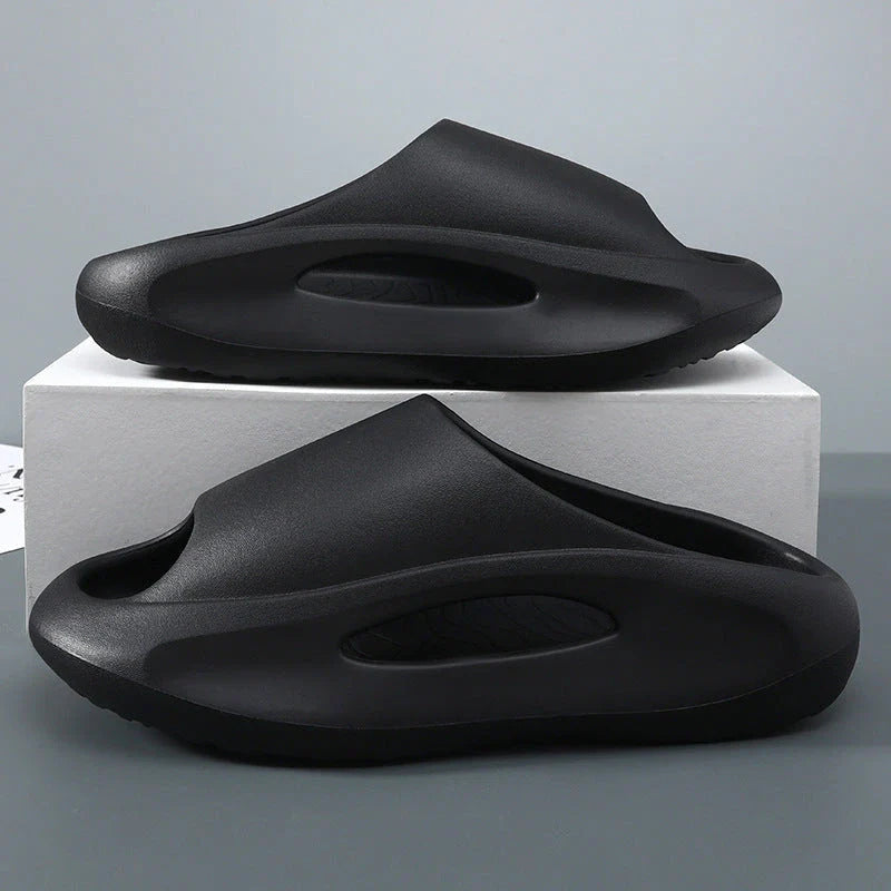 Unisex peep toe slippers for summer beach sports, available in multiple colors
