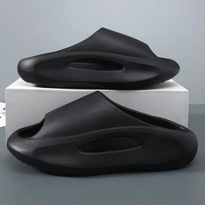 Unisex peep toe slippers for summer beach sports, available in multiple colors