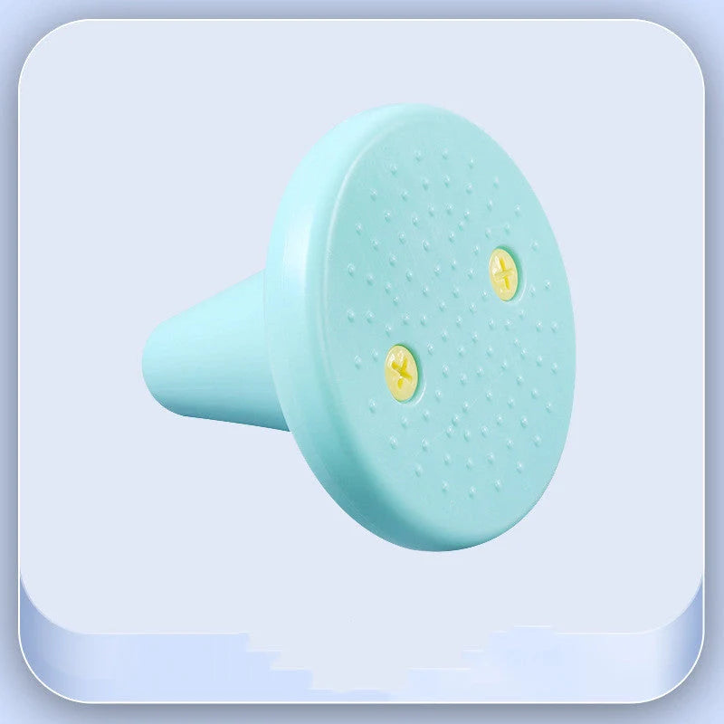 Children's balance training toy with bright colours and tactile dots for sensory integration