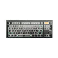 DIY mechanical keyboard kit with knob, hot-swap, RGB backlight, black ABS, 43cm
