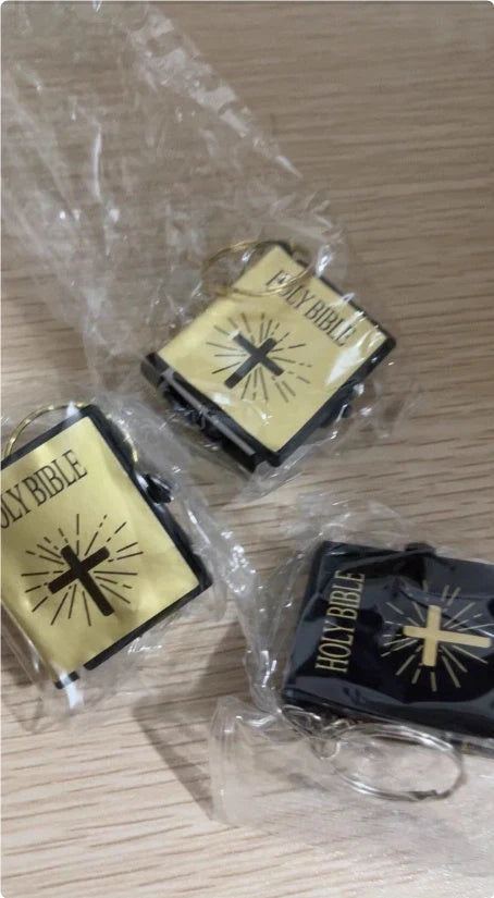 Stylish stainless steel cross necklace with Bible verses pendant, available in gold, silver white, and silver black.