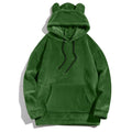 Men's casual coral fleece jacket pullover in beige with raglan sleeves and loose fit