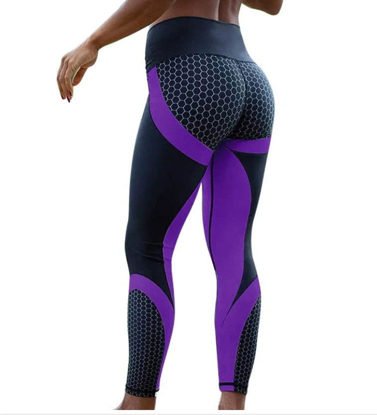 Women's seamless yoga leggings in various colours for fitness and casual wear