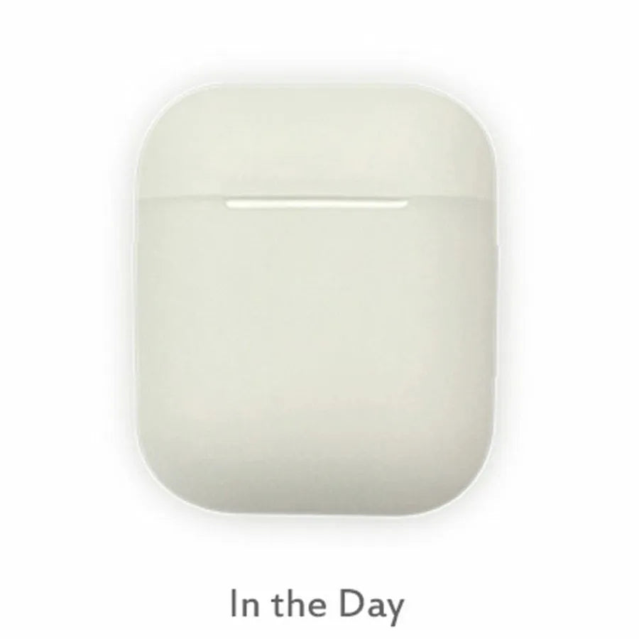 Luminous silicone flip-type protective case for AirPods