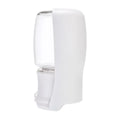 Collapsible dog water bottle with foldable pet water dispenser in blue, pink, or white colour options