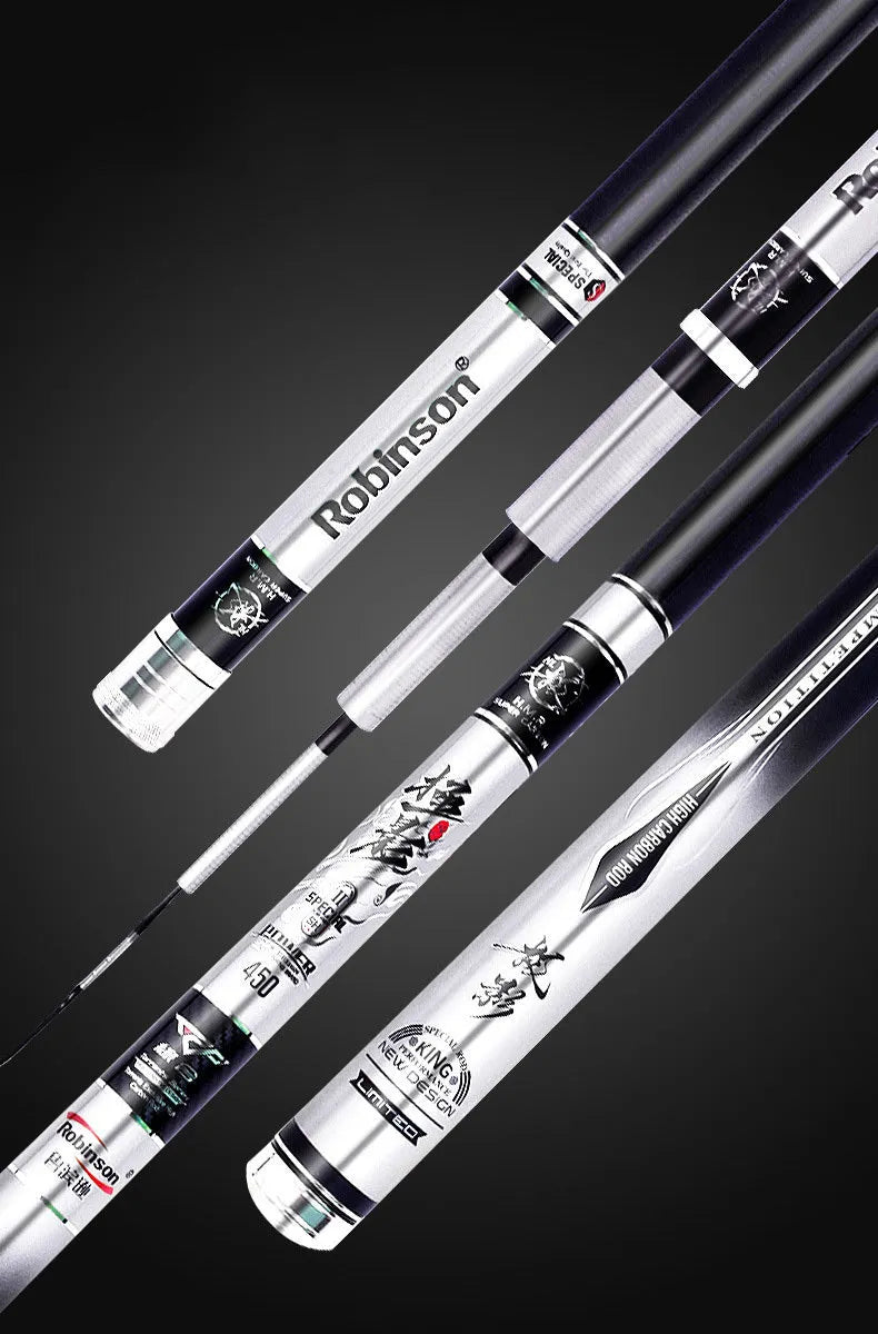 Carbon fishing rod super hard super light 28 tone for platform fishing multiple lengths available