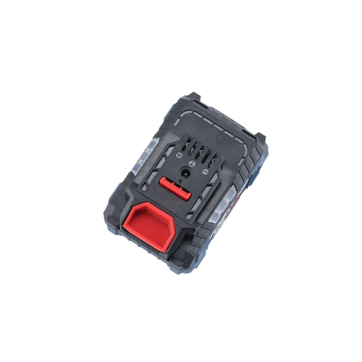 21V lithium battery pack with black housing and connector, replacement for cordless tool accessories