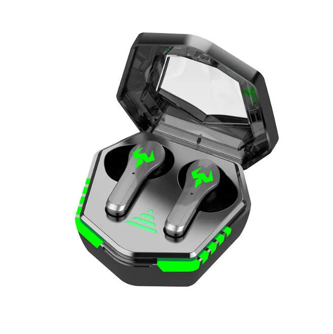 N35 Gaming Bluetooth wireless in-ear headset in black colour with private mould construction
