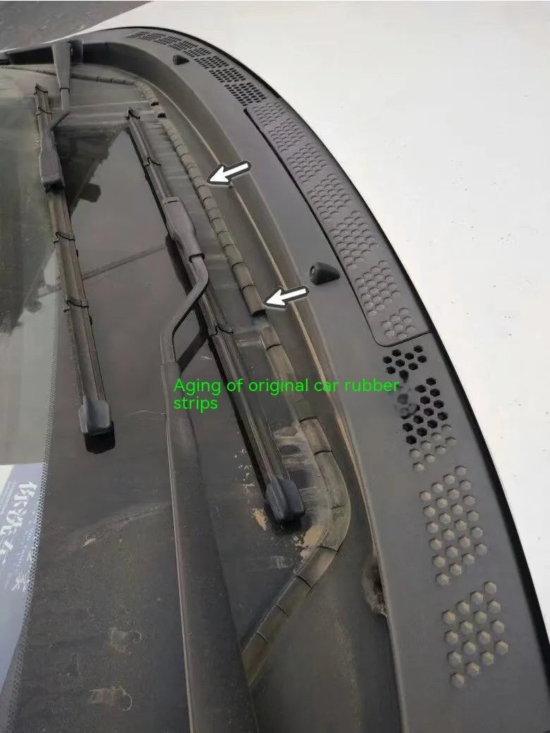 Car H-type self-adhesive sealing strip showing H-profile cross-section and adhesive backing