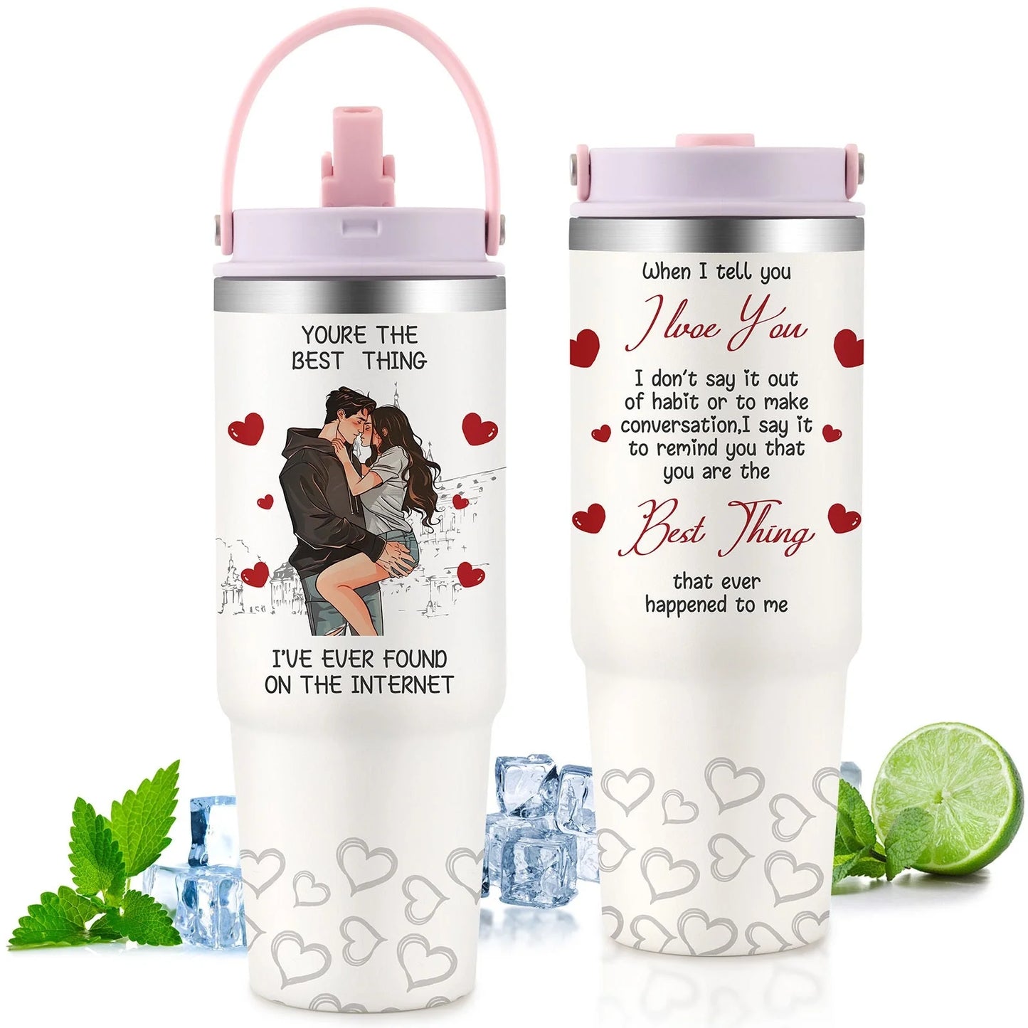 30oz stainless steel cup with double-wall vacuum insulation for temperature control