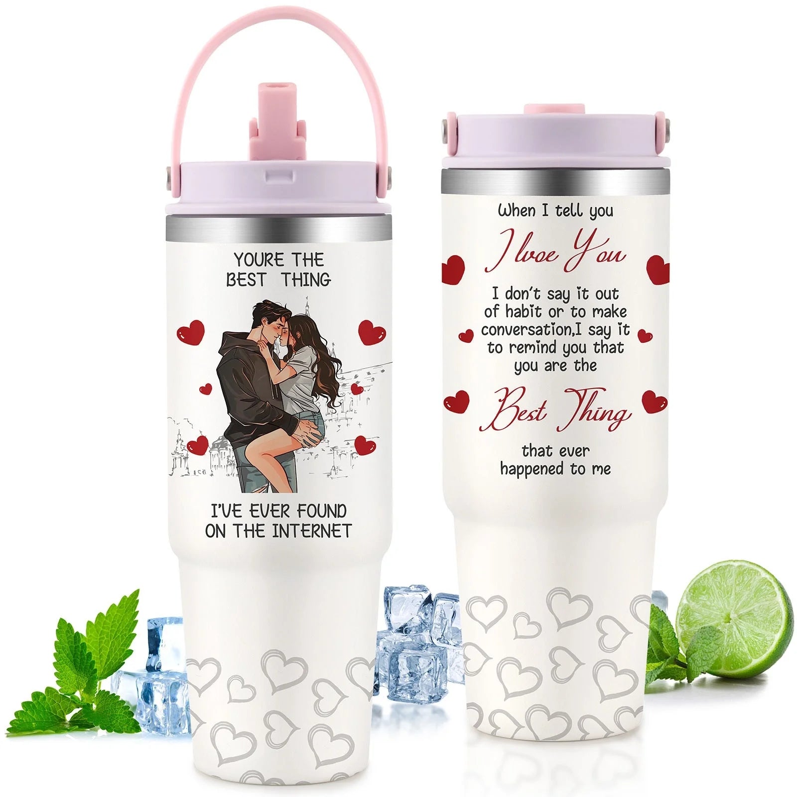 30oz stainless steel cup with double-wall vacuum insulation for temperature control