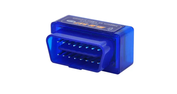 Mini Bluetooth OBD2 ELM327 car diagnostic scanner with 5.1 connectivity.