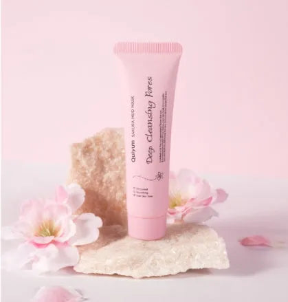 30g cherry blossom mud mask facial treatment product with cleansing hydrating moisturising functions
