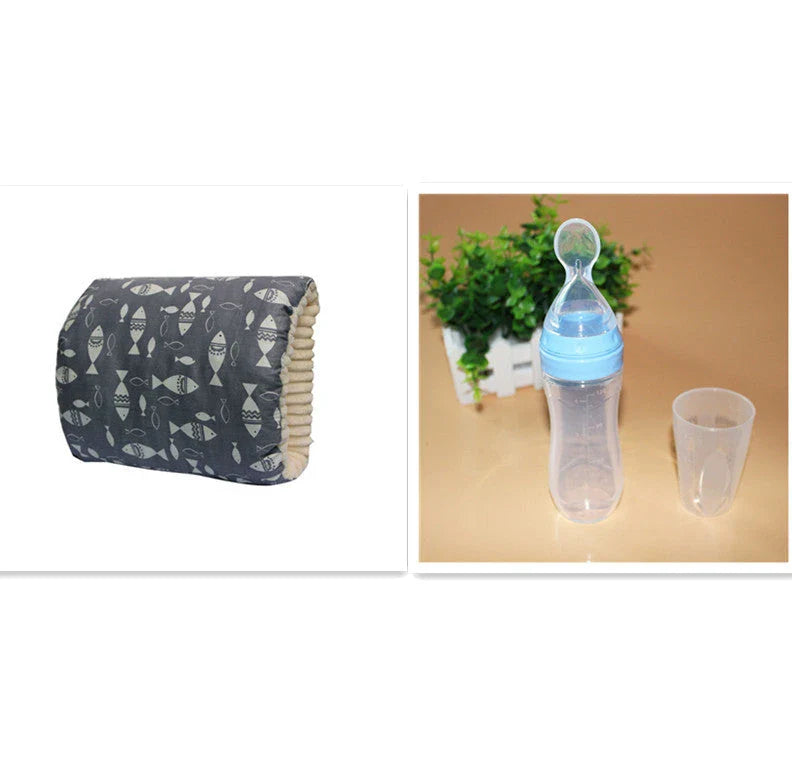 Adjustable baby cotton nursing arm pillow for breastfeeding support in various colours