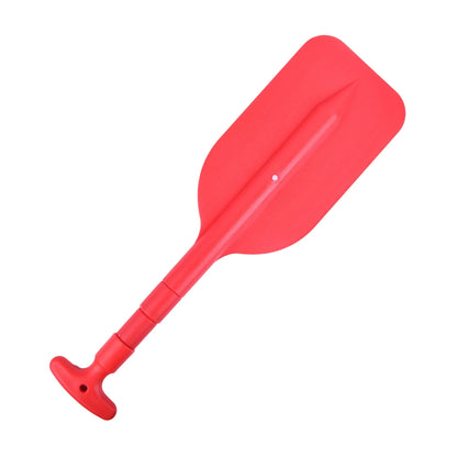 Retractable paddle with telescopic aluminum alloy shaft and high-impact PVC blade for inflatable boats