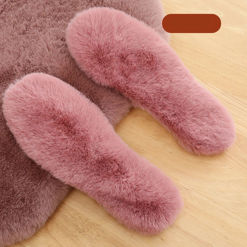 Winter sheepskin insoles with wool layer for warmth and comfort