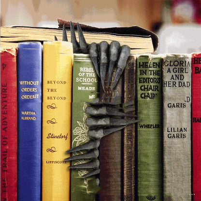 Devil's Hand Resin Bookmark - Unique 3D Design for Spooky Reading