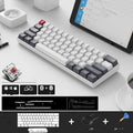 RK 61 wireless mechanical keyboard with 61-key compact layout and carrying belt