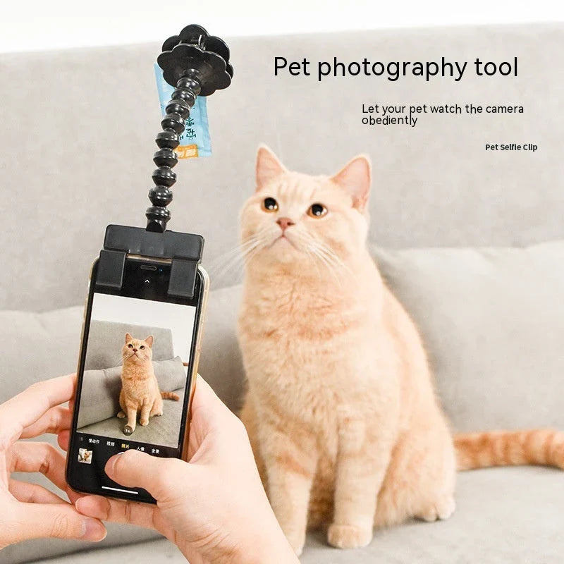 Premium pet camera clip for capturing cute and adorable moments with your furry friends