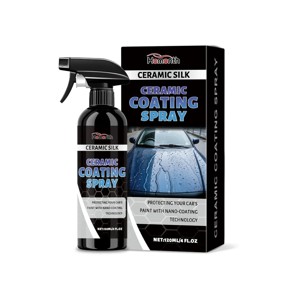 120ml ceramic coating protective spray with anti-fading and gloss maintenance properties