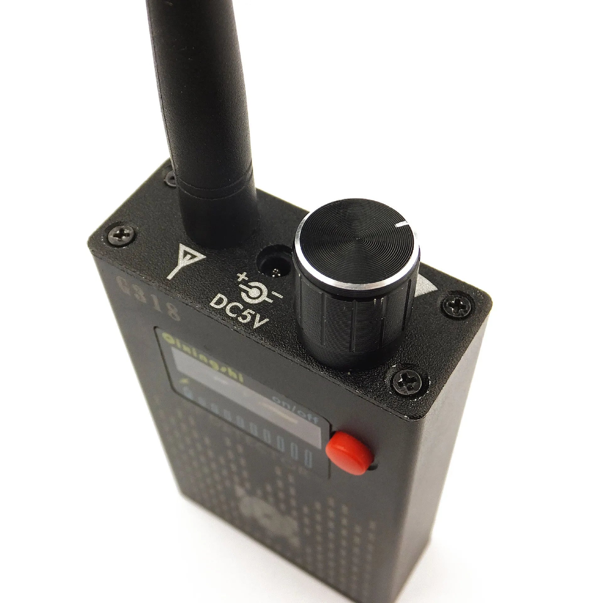 G318 professional anti-eavesdropping signal detector unit shown from the front.