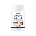 Apple cider vinegar gummies supplement in container with 60 chewable soft candies for digestive support